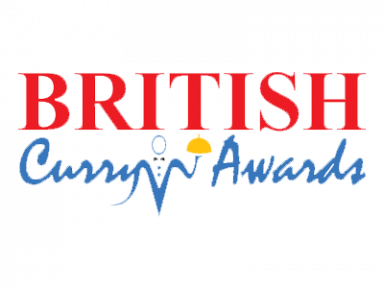 British curry awards logo.
