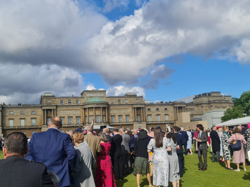 Saffron team member attends Royal Garden Party at Buckingham Palace